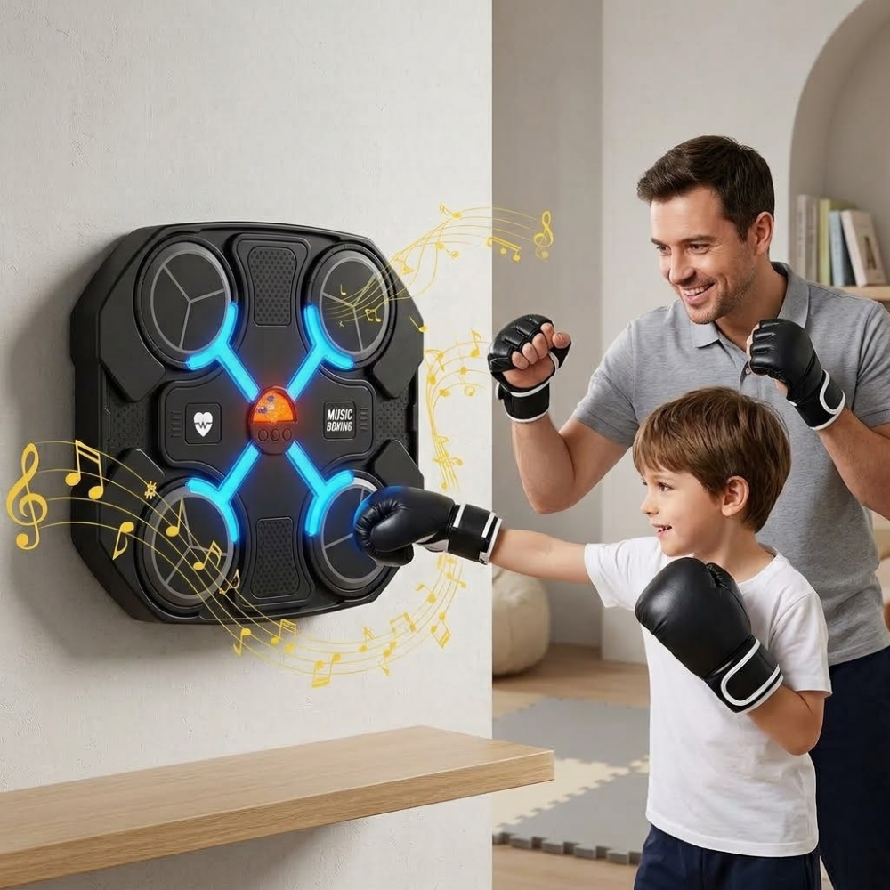 Maquina boxeo con musica WonderfulKids™